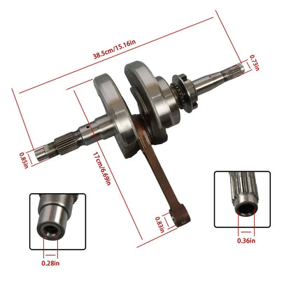 Crankshaft Assembly for HiSun 750 (2015–2021) 13200-016-0000 503-00993