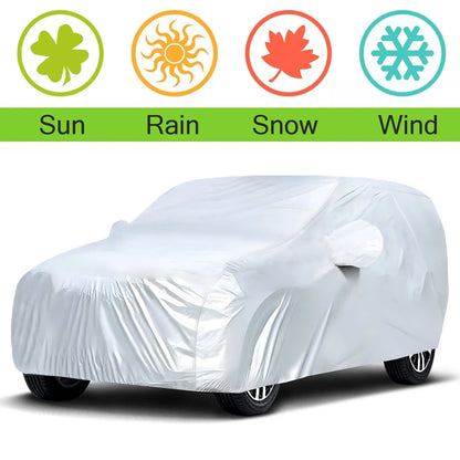 SUV Car Cover Waterproof UV Resistant All Weather Protection for