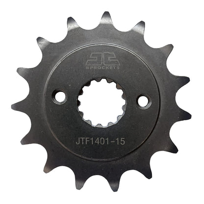 15 Tooth Front Steel Sprocket for Suzuki LT-Z400 (2003–2008) JTF1401.15