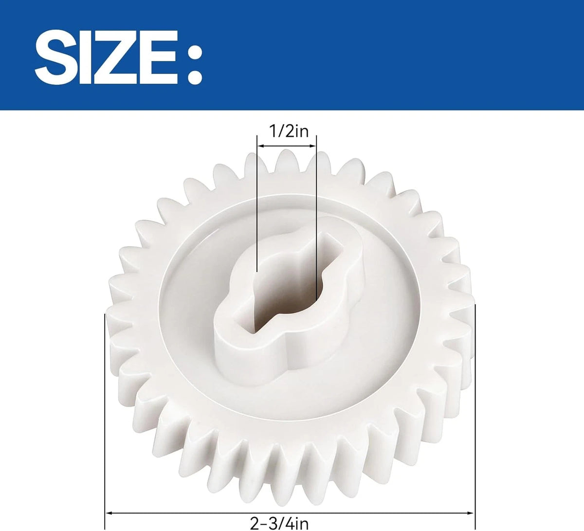 Helical Drive Gear for Overhead Door 456 556