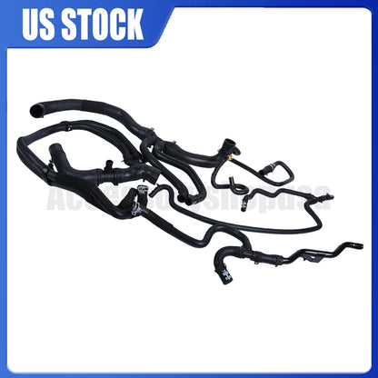 Radiator Heater Hose Thermostat Coolant Kit for Range Rover Sport LR3 V8
