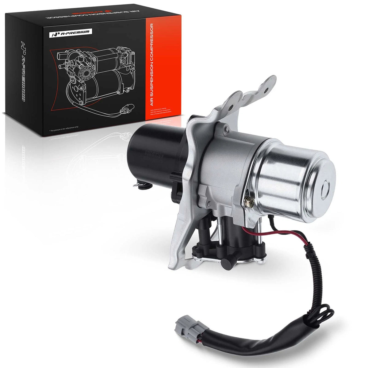 A-Premium Air Suspension Compressor w/Bracket for Toyota Sequoia (2004–2007) 48914-34010, 48914-34011, 949-365