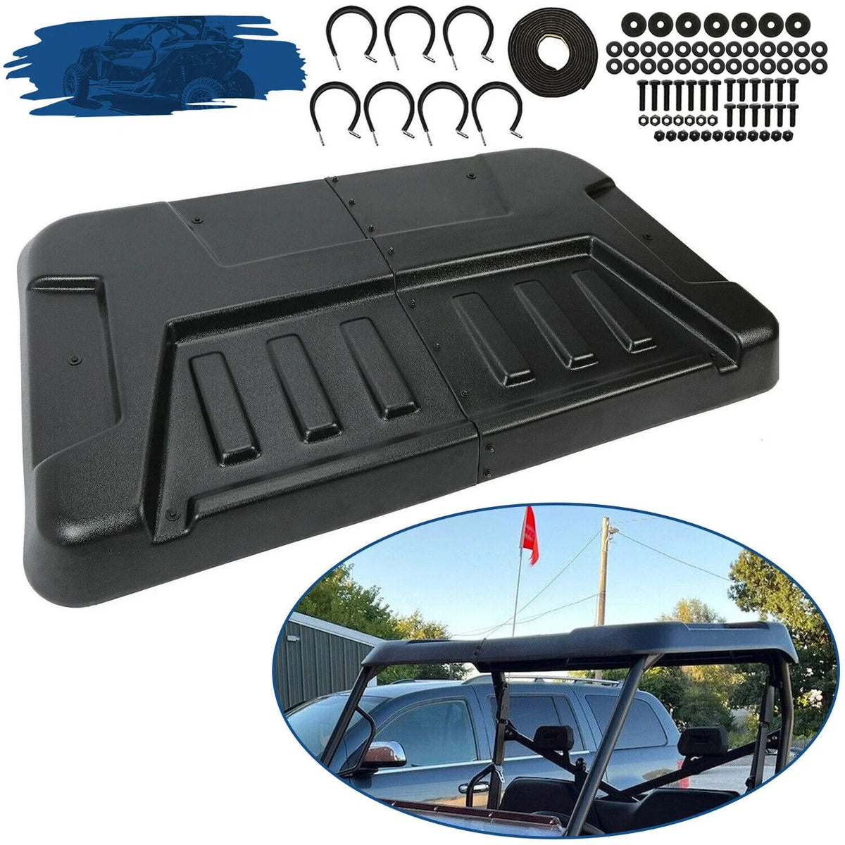 Hard Top Roof for Polaris Ranger XP 570 500 800 900 Diesel (2013–2021)