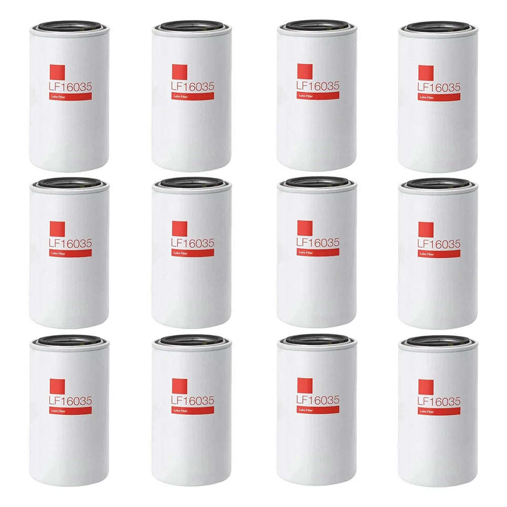 12pcs Oil Filter for Ram 2500 3500 Cummins (1989–2018) LF16035