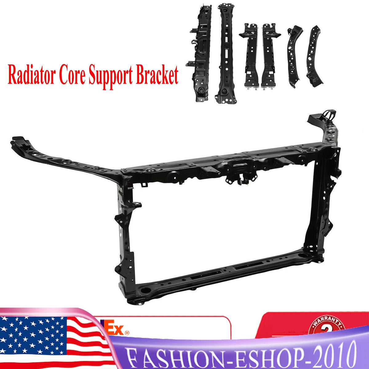 Radiator Support for Toyota Camry (2018–2022) TO1225459, 5710406060, 5320533901