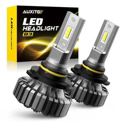 2X 9006 HB4 6500K Xenon White LED Headlight Bulbs for B3 EXV (Year Range)