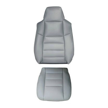 Driver Side Leather Seat Cover for Ford F250 F350 Super Duty (2002–2007) Gray
