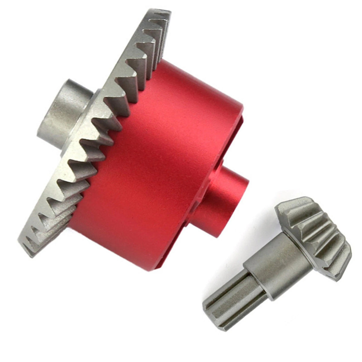 Red Metal Gear Differential Case for Granite/Senton/Vorteks/Vendetta 4X4 (1/10)
