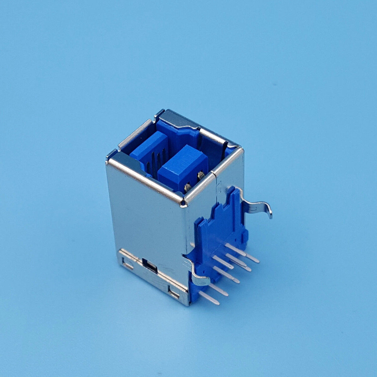 20Pcs USB 3.0 Type B Right Angle 9Pin DIP Female Socket for PCB Solder Connector