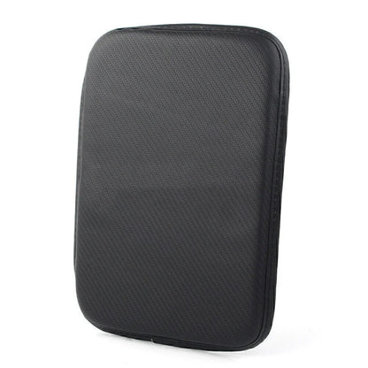 Carbon Center Console Armrest Cushion Mat Pad Cover Universal for Cars