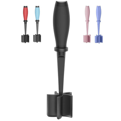 Meat Chopper with 5 Curve Blades for Ground Beef (1 Pack) - Black