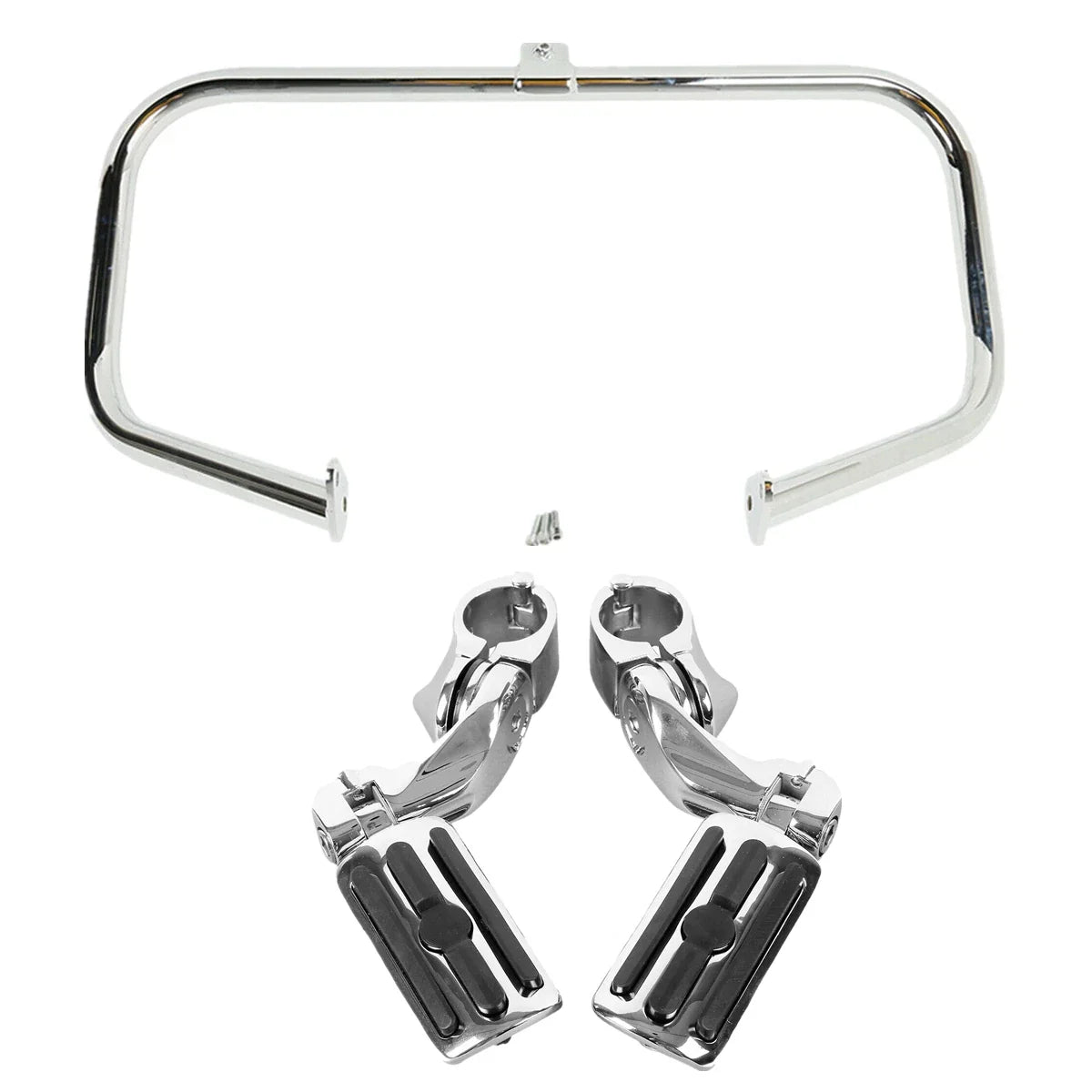 Engine Guard Crash Bar Footpegs for Harley Electra Glide (1997–2008)