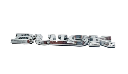 Trunk Lid Emblem Chrome Plastic Replacement for 1982–1987 Buick Regal