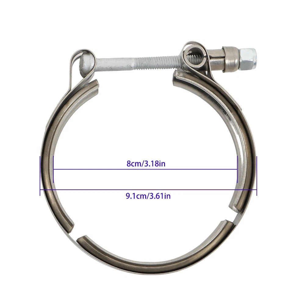Exhaust Outlet V-Band Clamp for Dodge Ram 2500 3500 (1989–2002) 3903652