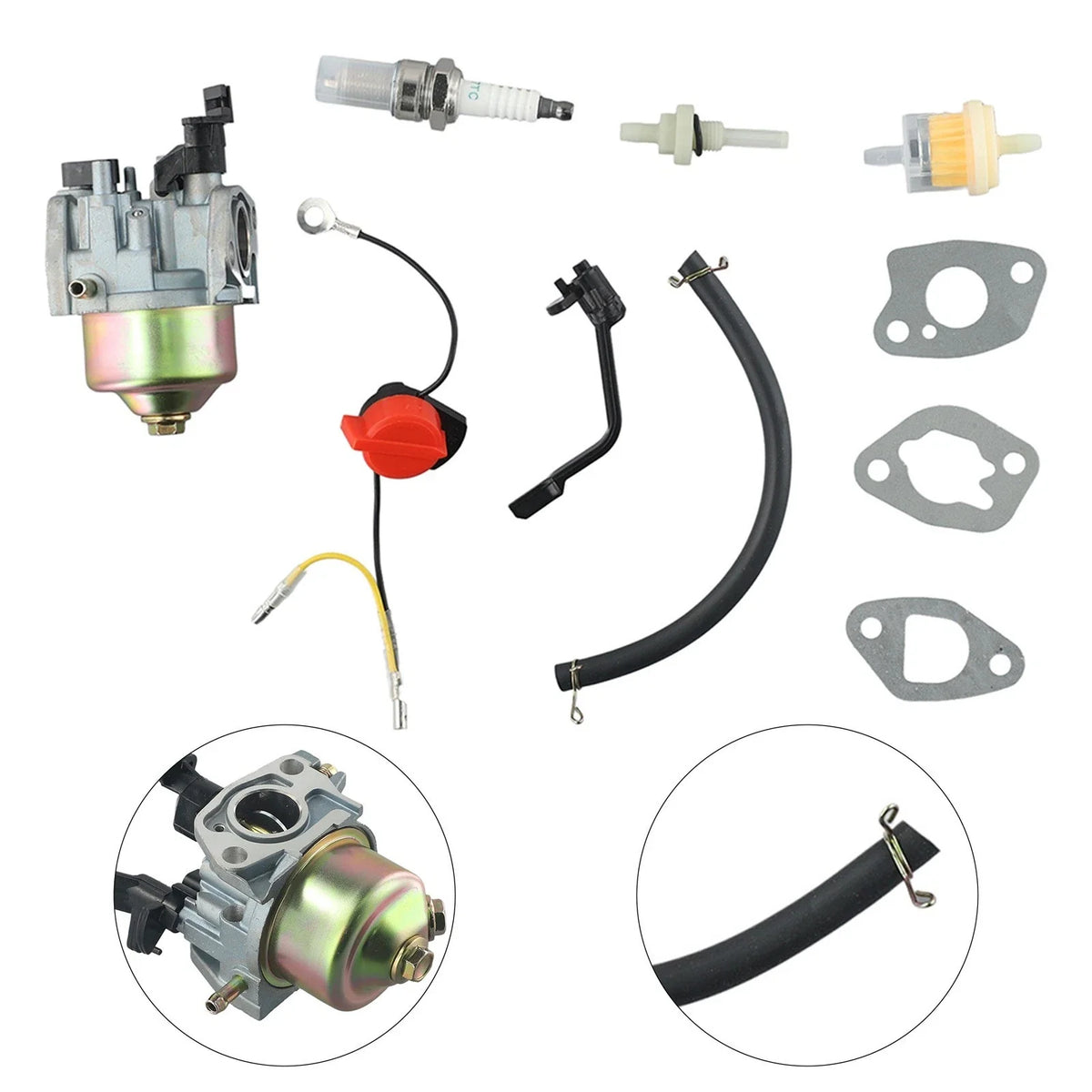 Carburetor for Engine Generator, High Pressure Washer, Tiller