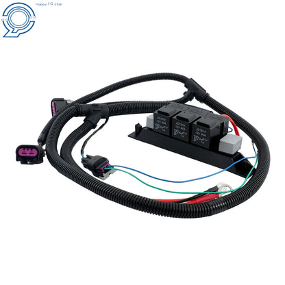 Dual Electric Fan Upgrade Wire Harness for Silverado Sierra Denali Tahoe (1999–2006)