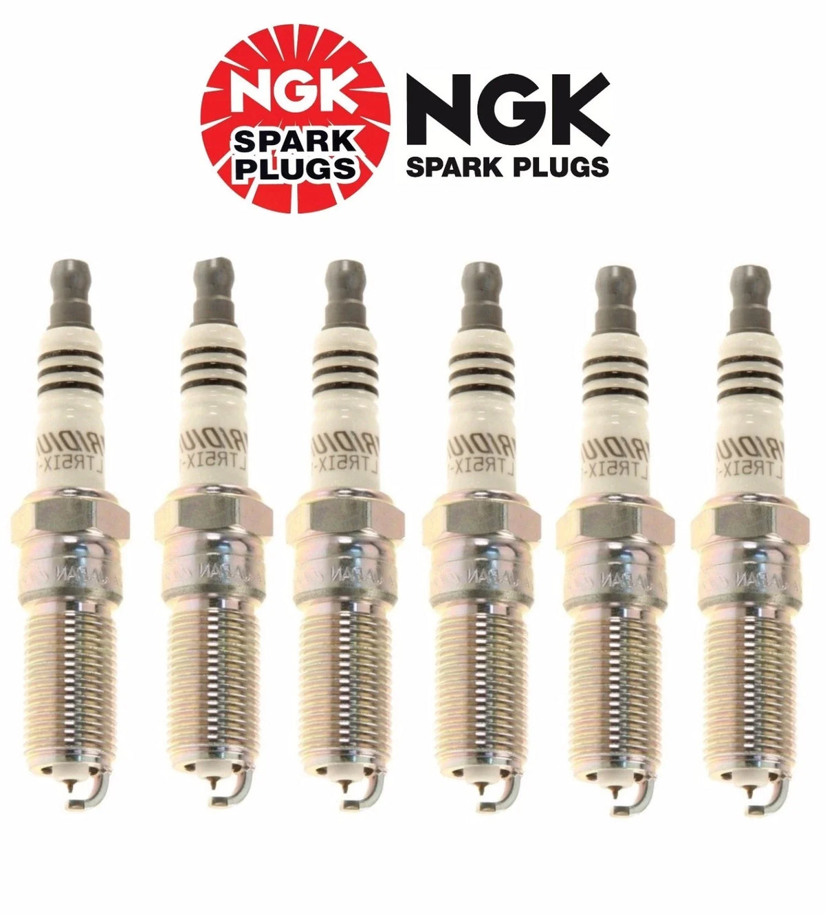 Set of 6 NGK Iridium Spark Plugs LTR5IX-11 4344 for Chevy GMC Ford Saab