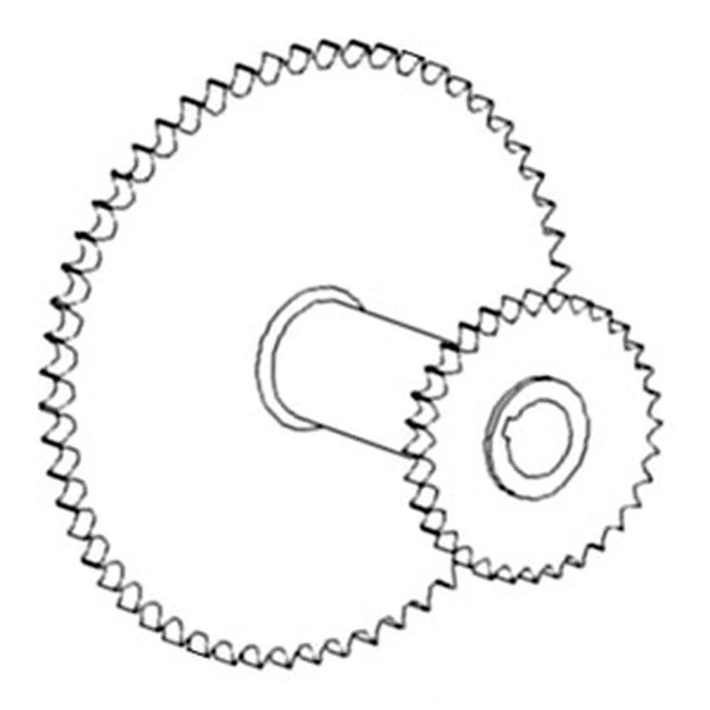 Auger Unloading Drive Sprocket for Case IH 1640 1644 1660 1666 1680 1688 2144 2166 2188