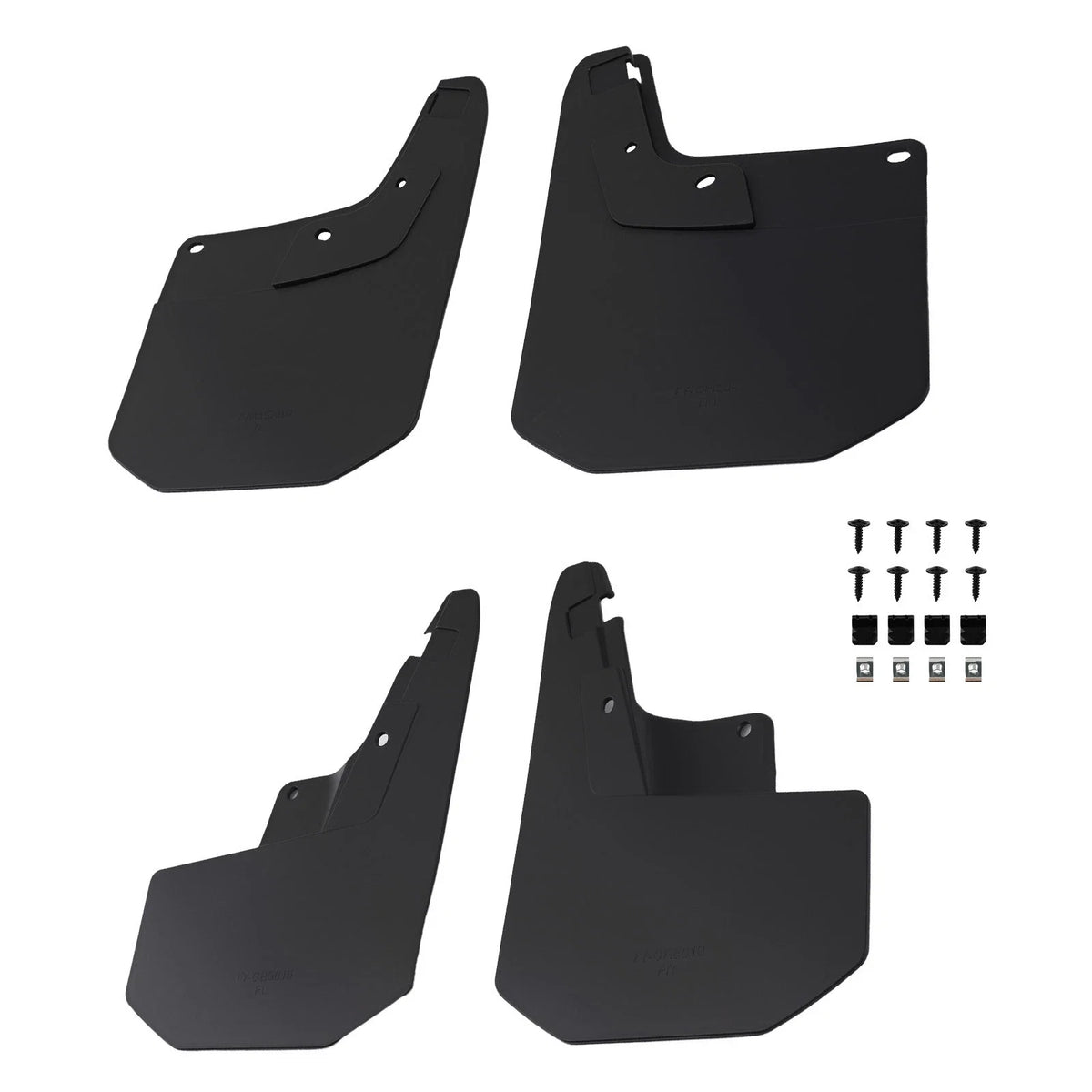 Set of 4 Mud Flaps for Chevrolet Colorado (2023–2024)