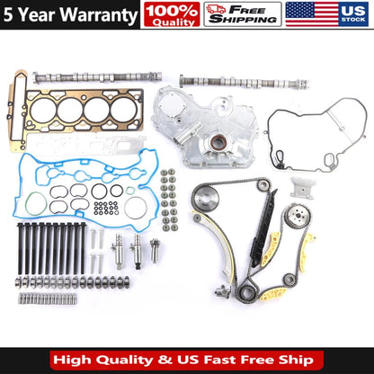 Timing Chain Kit for GM 2.2L 2.4L Ecotec (12565203, 12604896, 12608300)