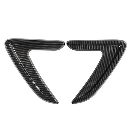 Fender Side Air Vent Outlet Cover Trim for BMW 3 Series F30 (2013–2018) Carbon Look
