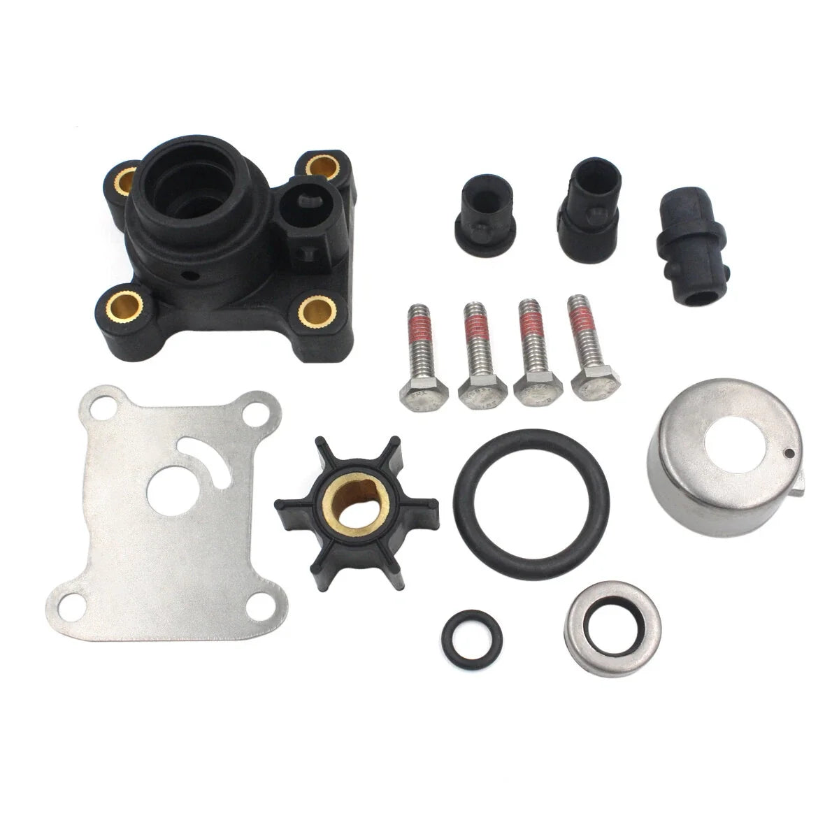 Water Pump Impeller Repair Kit for Johnson Evinrude 9.9-15HP (394711)