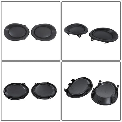 2X Fog Lamp Cover Assembly for Nissan Rogue Sport (2017–2019)