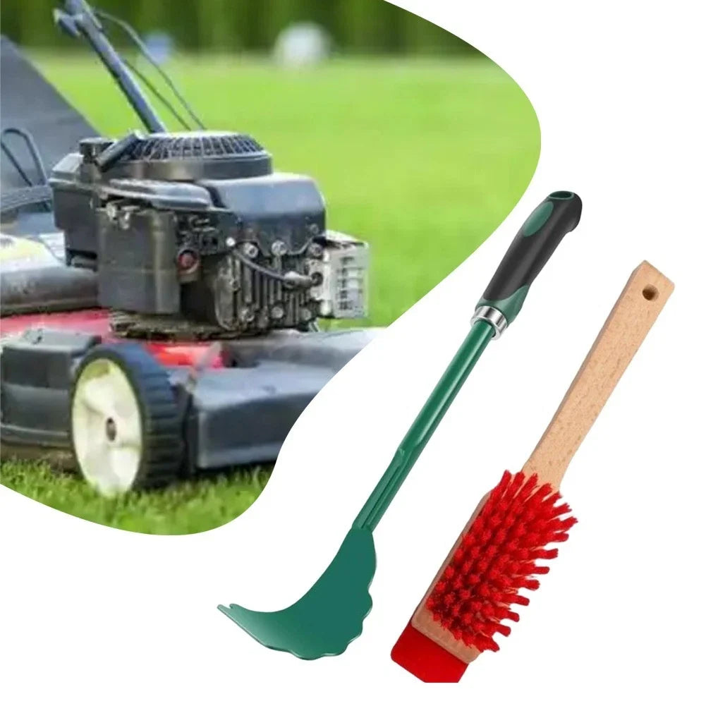 Brush Kit for Lawnmower Blades and Garden Equipment