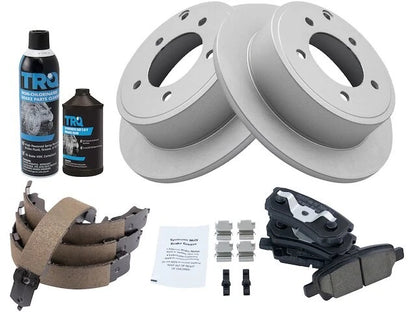 Set of 4 Brake Pads and Rotors for Mitsubishi Lancer (2008–2013) 51179VMXD