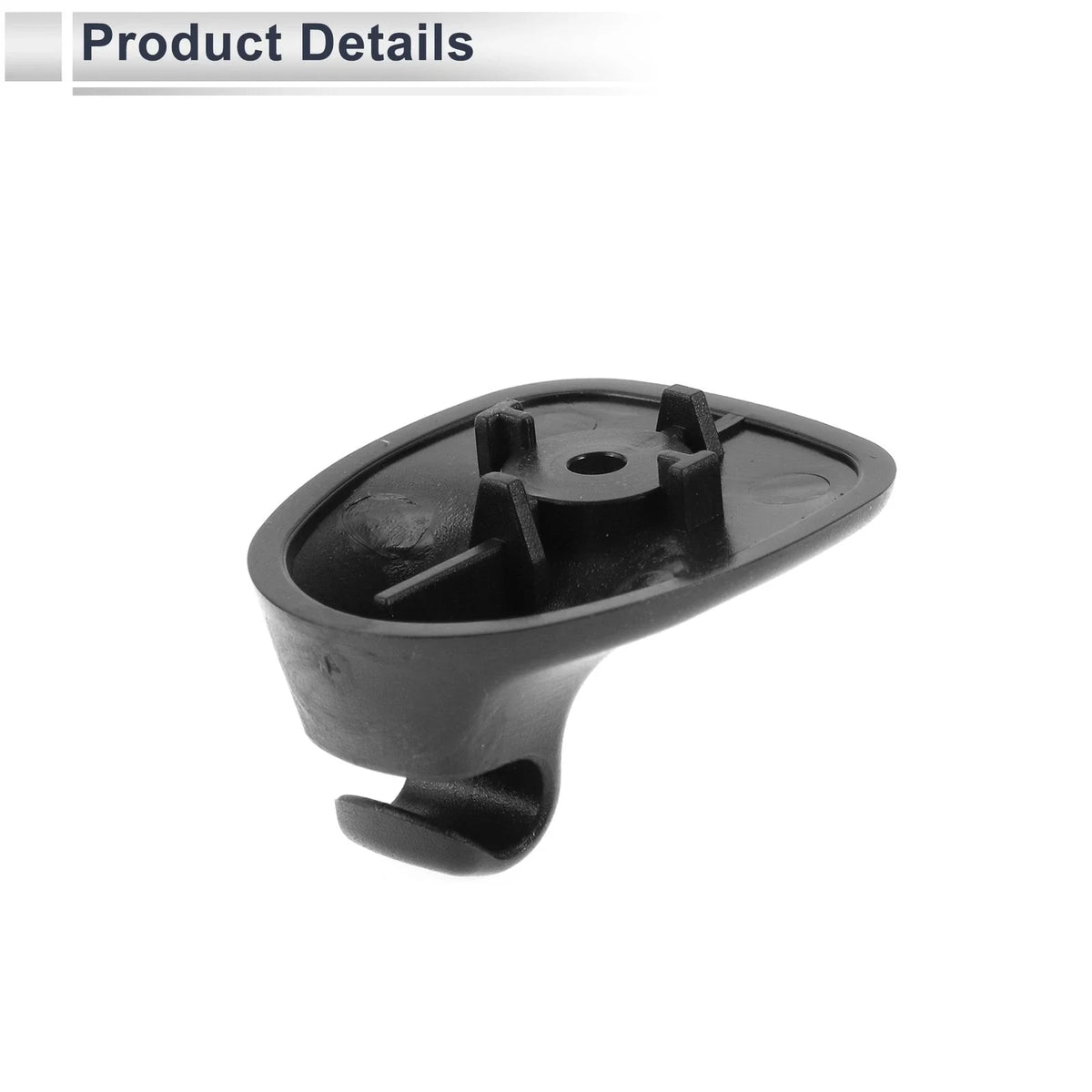 Sun Visor Holder Clip for Chrysler Sebring, Dodge Avenger (No. 1GW25DW1AA) Black