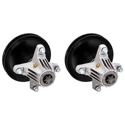 8TEN Deck Blade Spindle Kit for MTD Troy Bilt Mustang XP 46-Inch (918-05078, 918-05078A)