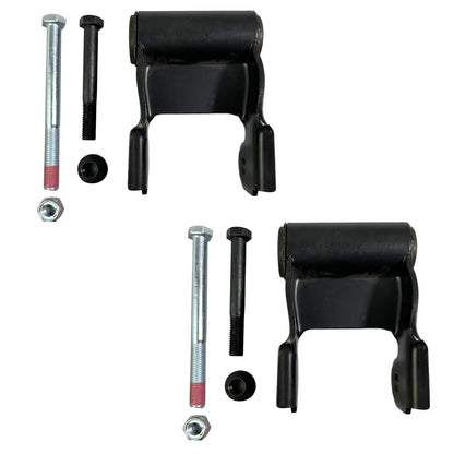 Pair of Rear Leaf Spring Shackle Kits for Chevy Astro GMC Safari (1985–2005) 722-229