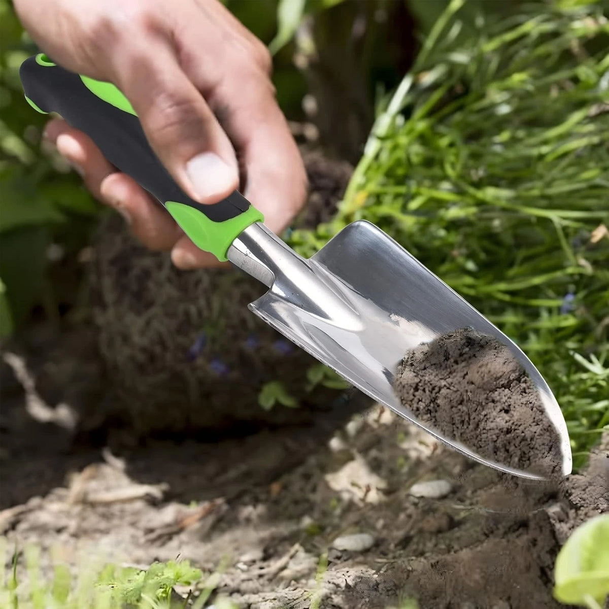 Garden Shovel Hand Trowel Mini Shovel Cast-Aluminum Heavy Duty
