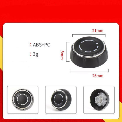 Set of 4 Radio Button Knobs for Porsche 911, Panamera, Cayman, Boxster