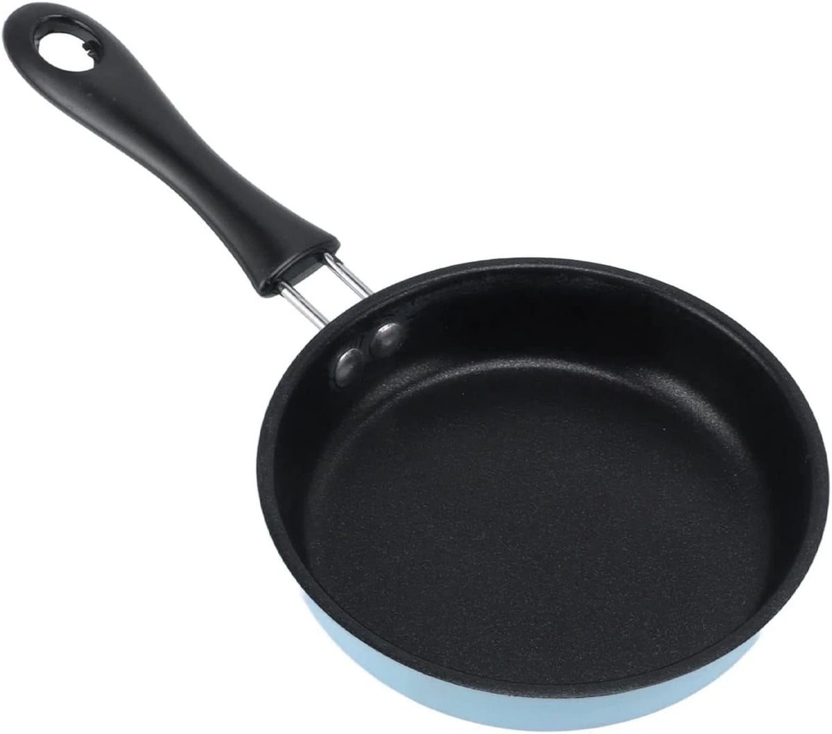 4.7 Inch Mini Non-Stick Frying Pan with Long Handle for Cooking
