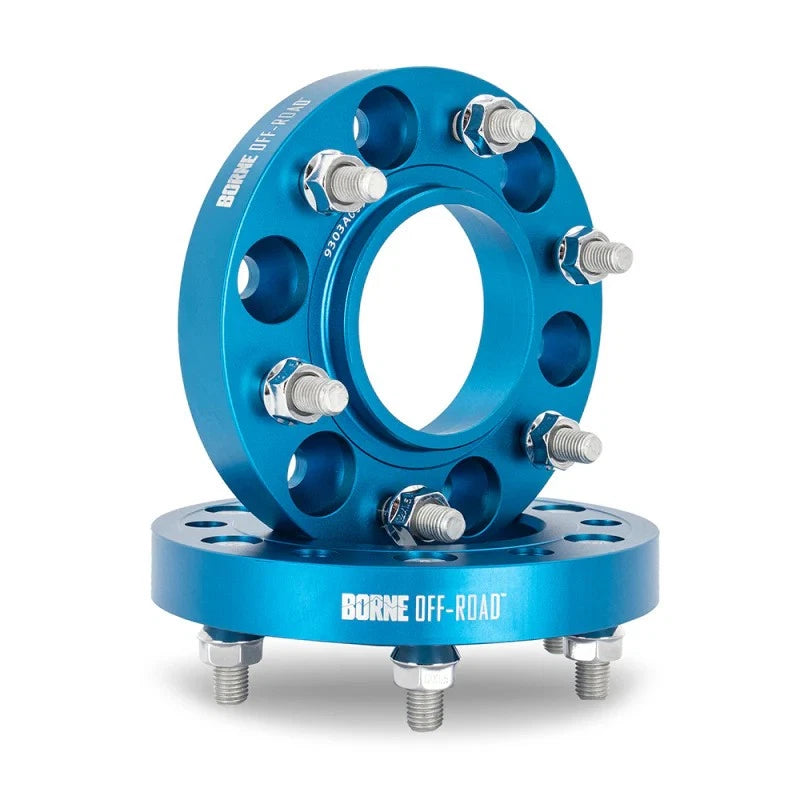 2X Wheel Spacers for Borne Off-Road (6x139.7, 25mm, BNWS-005-250BL)
