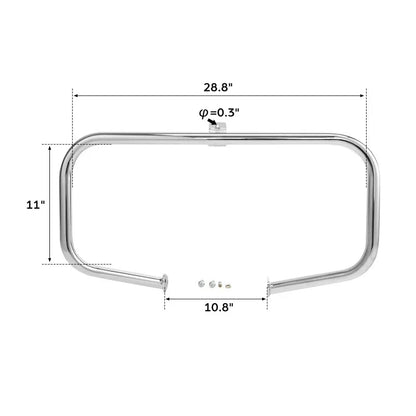 1 1/4" Engine Guard Crash Bar for Harley Street Glide (1997–2024)