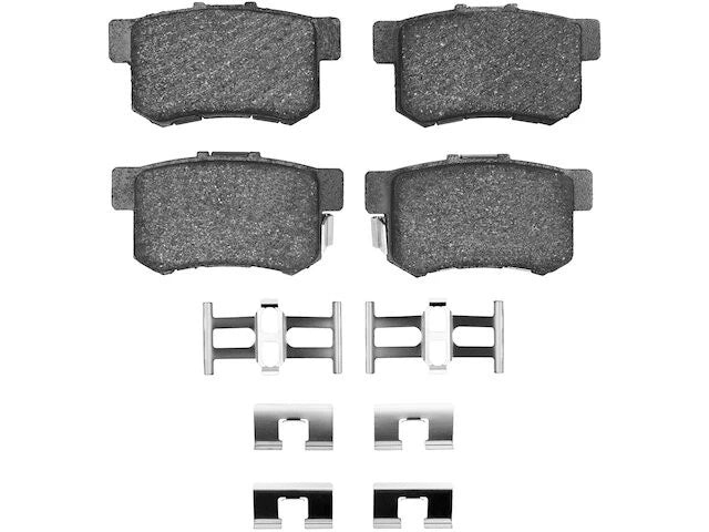 Set of 4 Rear Brake Pads for Honda Element (2003–2011) 93185RXTC