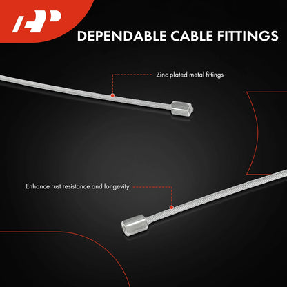 Intermediate Parking Brake Cable for Ford Ranger Mazda Extended Cab (F87Z2A793CA, ZZP144160, C660398)