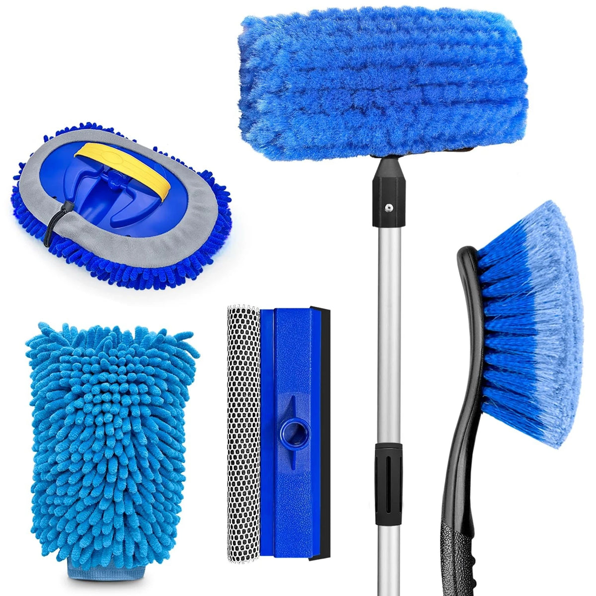 65'' Five-Sided Car Wash Brush for Scratch-Free Cleaning