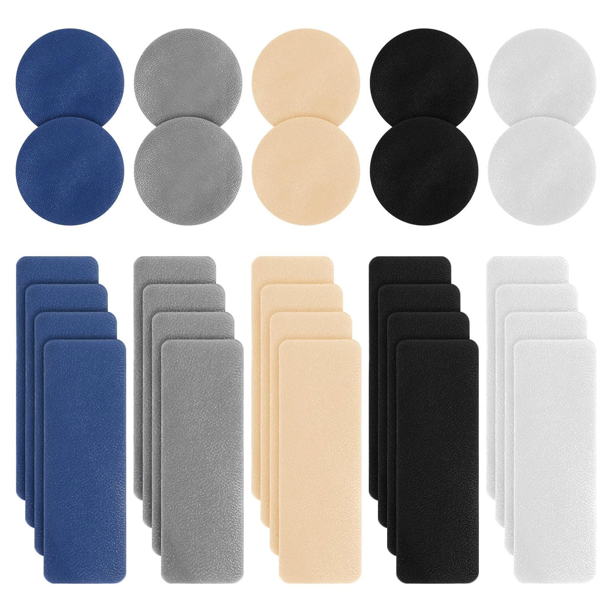 30Pcs Shoe Patches for Holes, Big Toe Hole, Multicolor