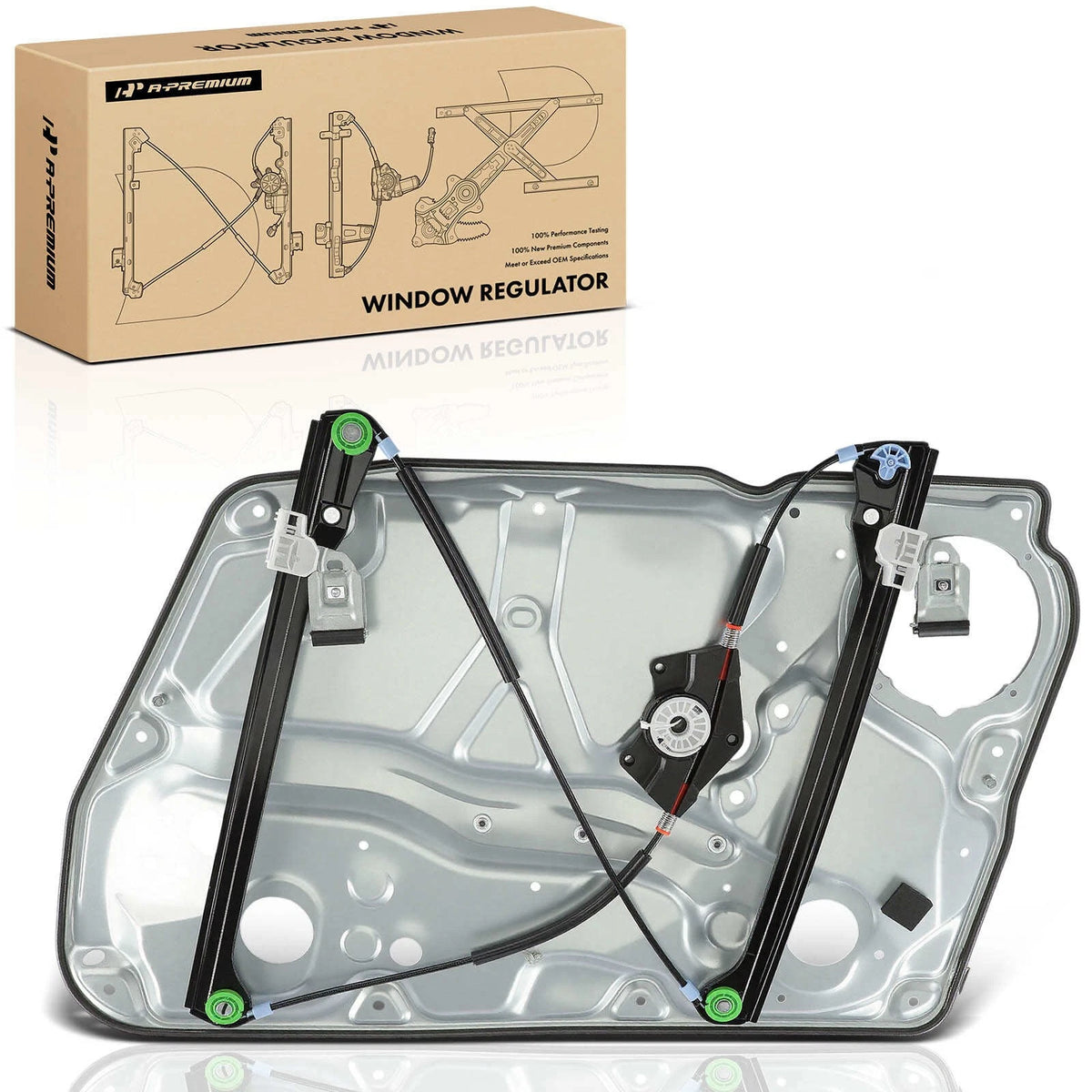 Front Driver Side Power Window Regulator for Volkswagen Passat (1998–2005) 3B1837461, 740-368, 740368