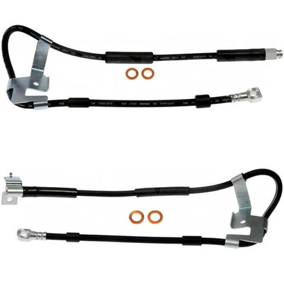 Set of 2 Brake Lines for Dorman (SET-RBH380344-F, B916666, BH178142)
