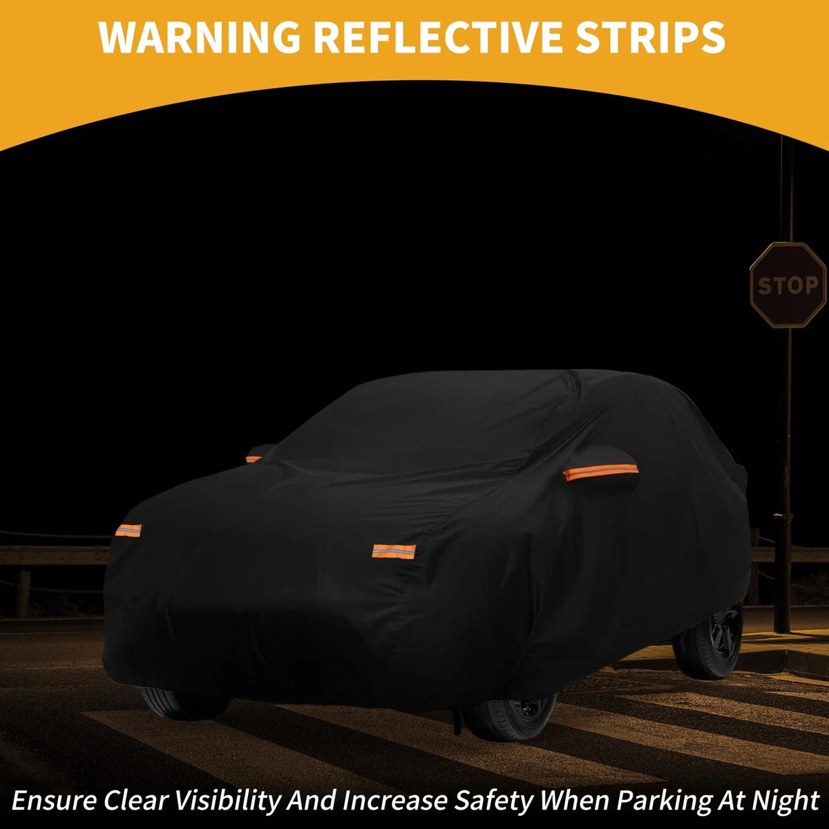 Waterproof All Weather Car Cover for Toyota Yaris (190T-PU)