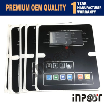 2pcs Overlay MP VI Control Panel Sticker for Thermo King SB-III SB (1991–1991)