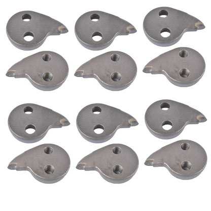 Set of 12 Stump Grinder Teeth for Rayco Super Tooth