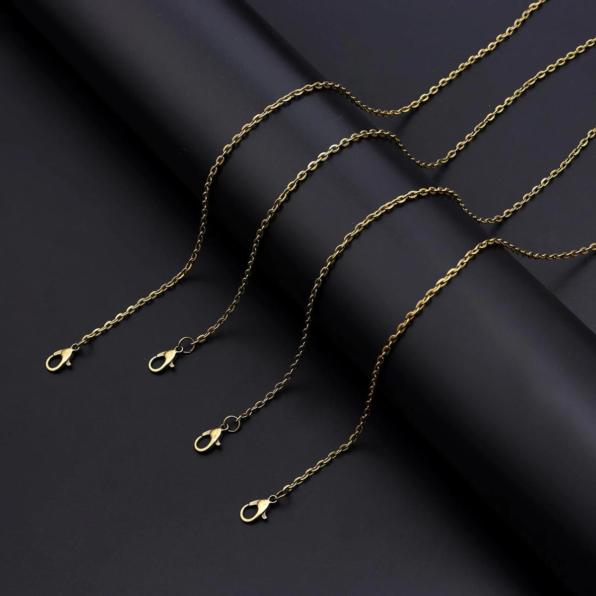 33 Feet Metal Bronze Necklace Chain O-Shaped Links