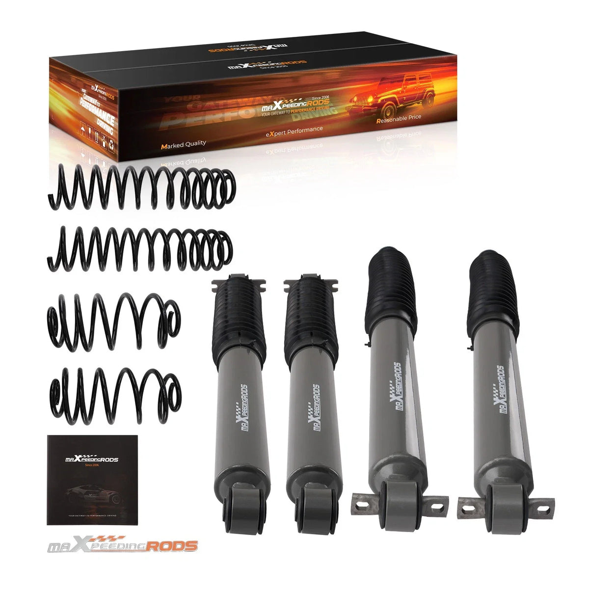 2.5" Lift Kit for Jeep Wrangler TJ (1997–2006)