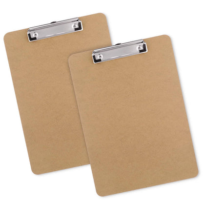Set of 2 Wood Clipboards for Letter Size (No Part Numbers)