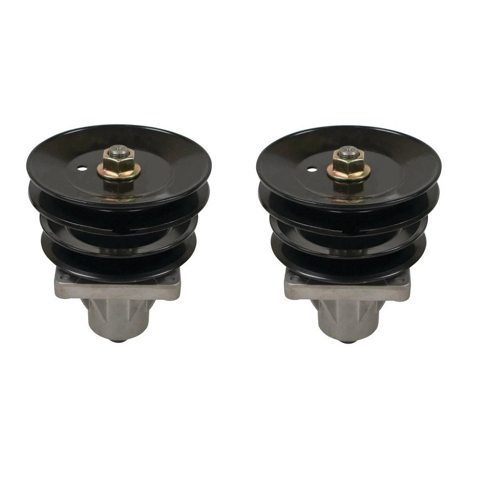 2X Spindle Assembly for Yard Machine (Fits 618-04134C)